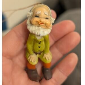 Vintage Old World Figure Elf Christmas Ornament Elve Pixie Dwarves Gnome